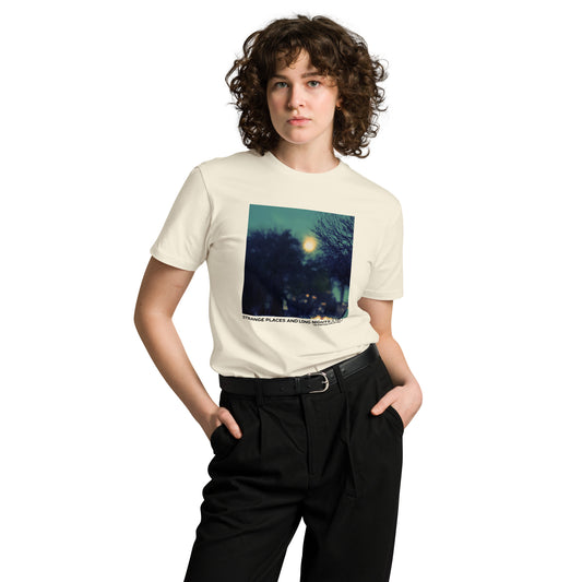 STRANGE PLACES [LTD.] - Premium T-Shirt [WHITE, NATURAL]